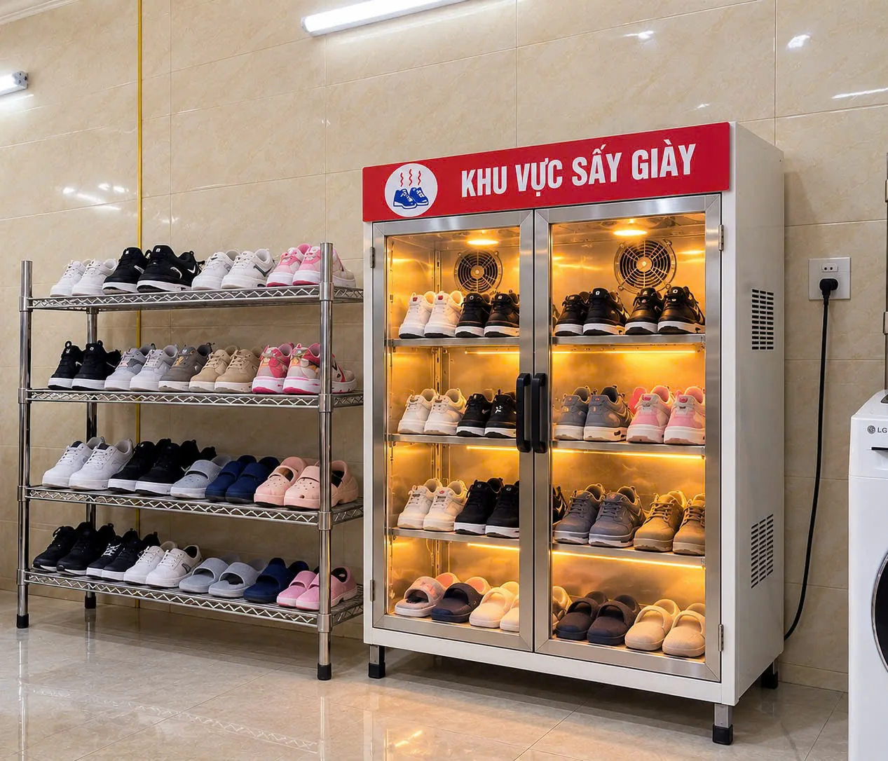 Vệ sinh giày dép